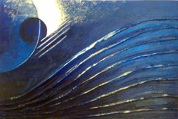 Eclipse of the Waves