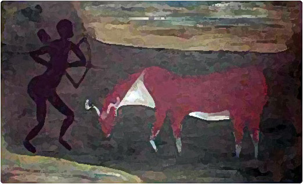 Bushmen paintings